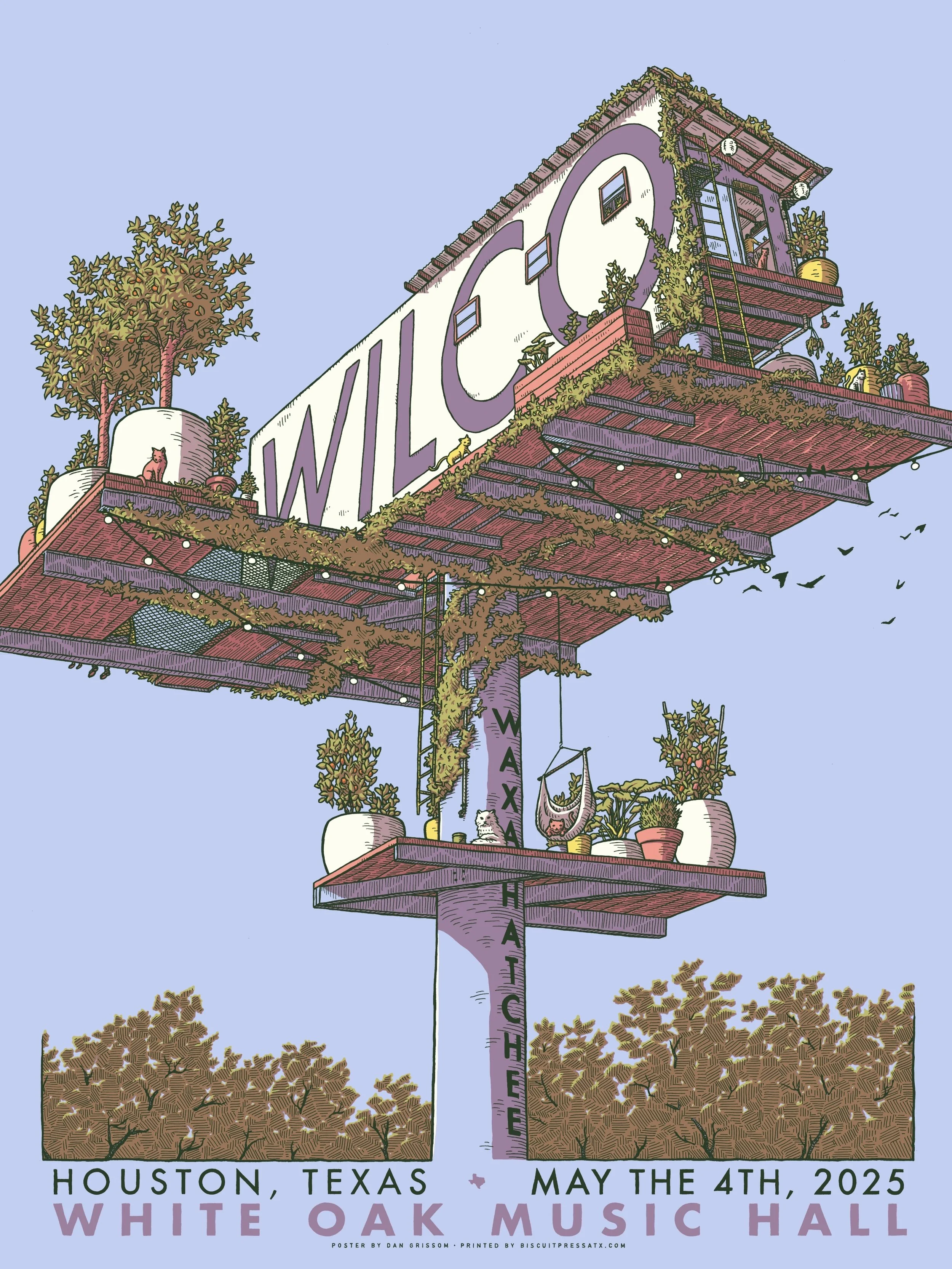 GIG POSTERS — DAN GRISSOM / BISCUIT PRESS